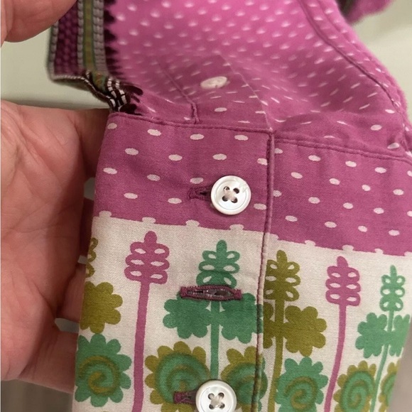 ROBERT GRAHAM Woman’s Geometric/Paisley/PolkaDot Shirt - MSRP $228 - Picture 5 of 6